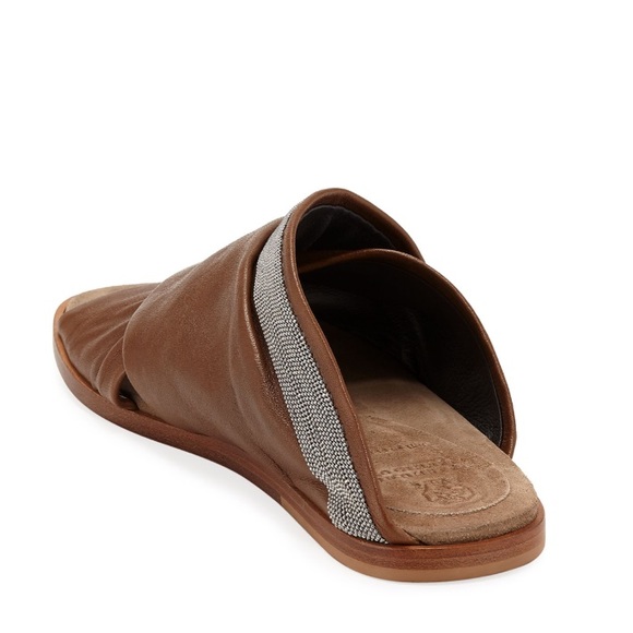 Auth Brunello Cucinelli sandals with Monili beads - Picture 16 of 16